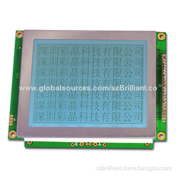 Graphics LCD Module with 320 x 240 Dot Matrix and RA8803 Controller, STN Blue White, LED Backlight